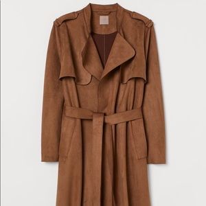 COPY - Faux suede trench